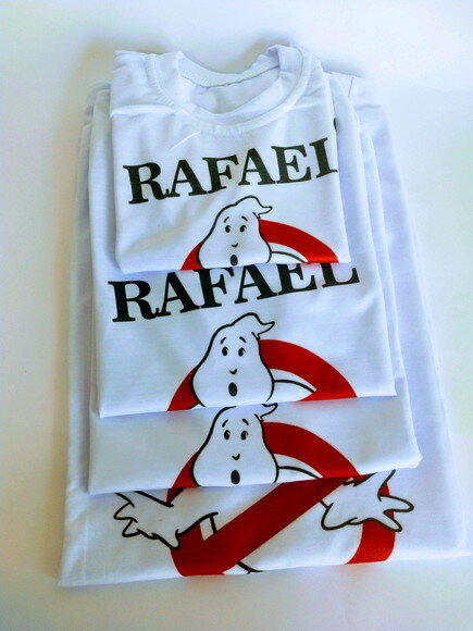 Camiseta personalizada Caça Fantasma