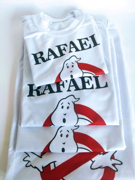 Camiseta personalizada Caça Fantasma