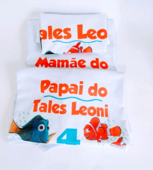 Camiseta Personalizada Procurando o Nemo