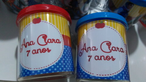 Caneca Acrílica Personalizada Branca de Neve