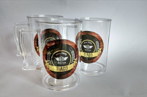 Caneca acrilica personalizada chopp