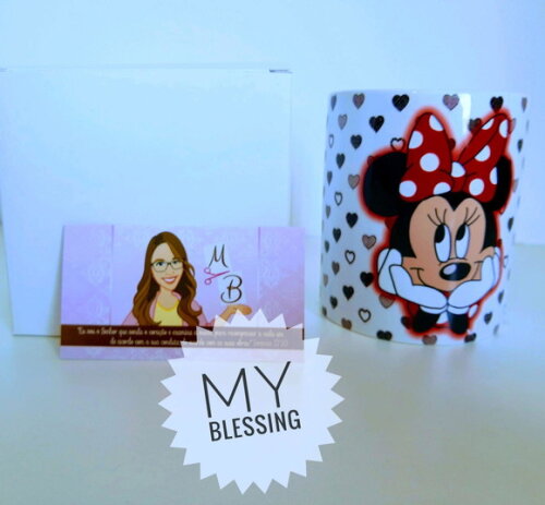 Caneca de Porcelana da Minnie