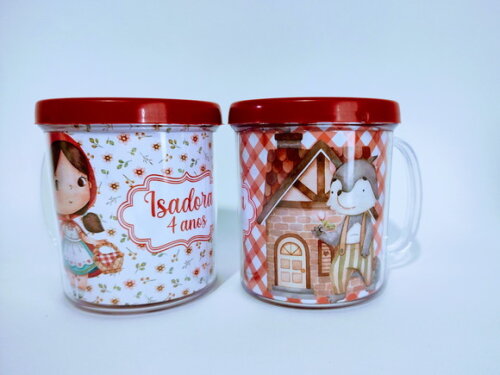 Caneca Chapeuzinho Vermelho Personalizada