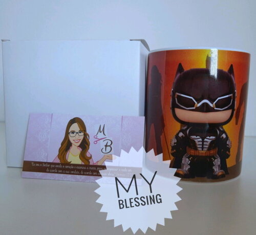 Caneca de Porcelana do Batman