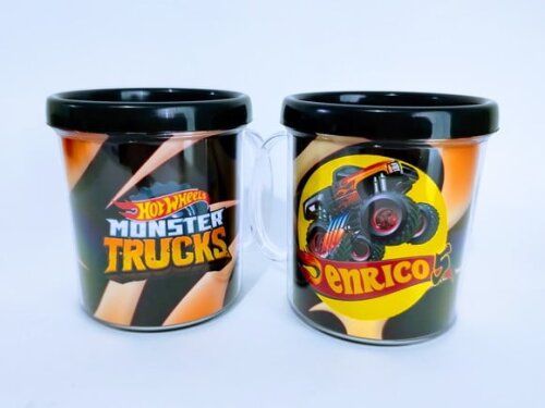 Caneca Hot Wheels Monster Truck