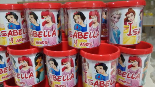 Caneca Personalizada as Princesas
