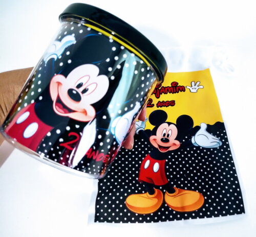 Caneca Personalizada Mickey com Embalagem