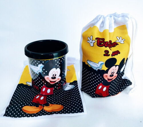 Caneca Personalizada Mickey com Embalagem