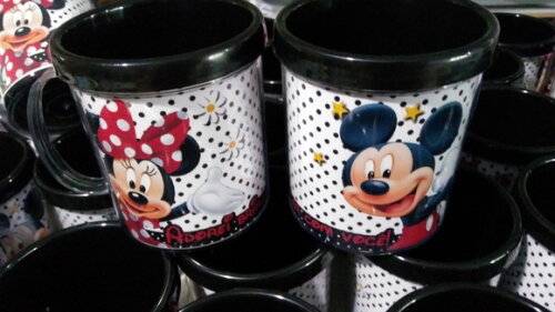 Caneca Personalizada Mickey e Minnie