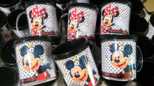 Caneca Personalizada Mickey e Minnie