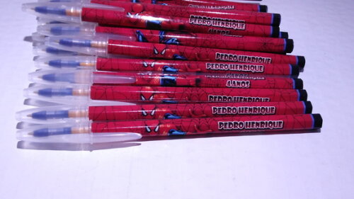 Caneta Personalizada Homem Aranha