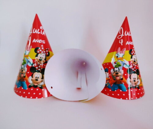 Chapeuzinho Personalizado Minnie