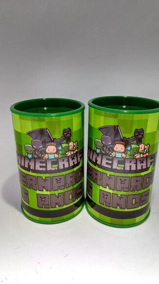 Cofrinho Minecraft Personalizado
