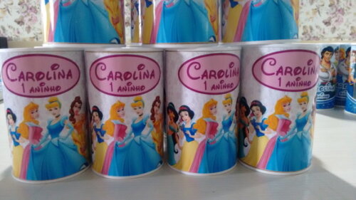 Cofrinho Personalizado as Princesas