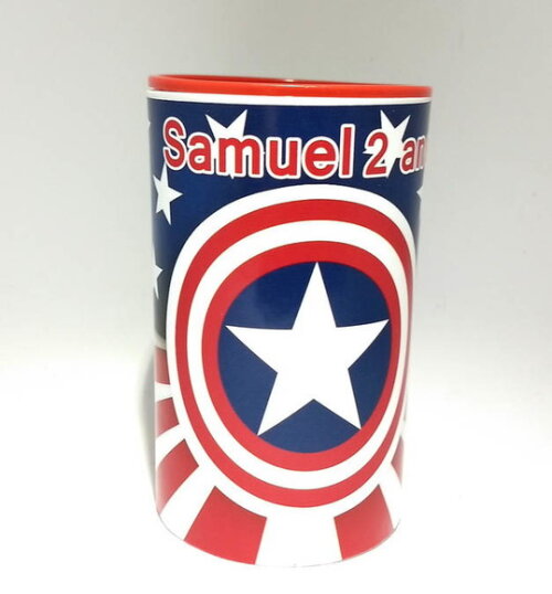 Cofrinho Personalizado Capitão America