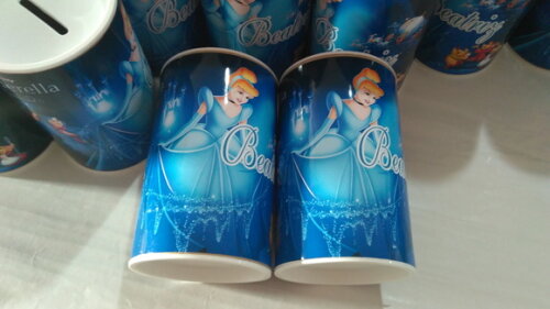 Cofrinho Personalizado Cinderela