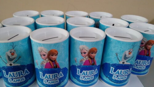 Cofrinho Personalizado Frozen