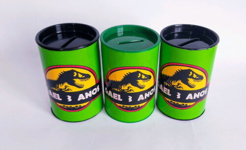 Cofrinho Personalizado Jurassic Park