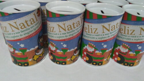 Cofrinho Personalizado Natal