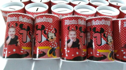 Cofrinho Personalizado Minnie
