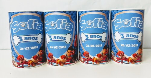 Cofrinho Personalizado Patrulha Canina
