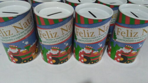 Cofrinho Personalizado Natal