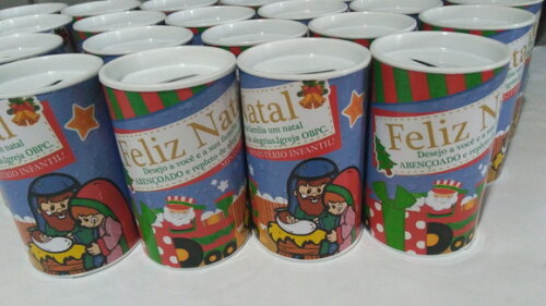 Cofrinho Personalizado Natal