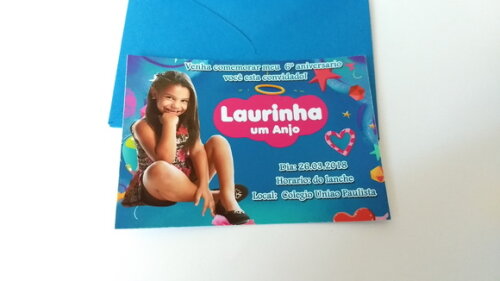convite carinha de anjo