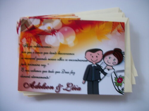 Convite casamento