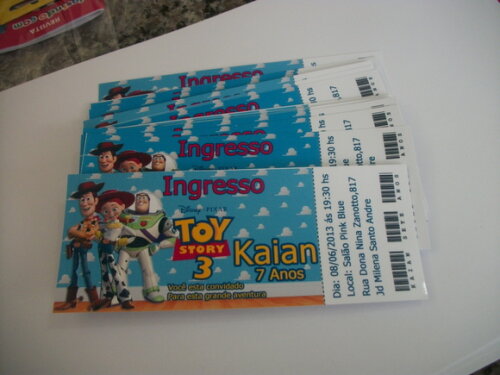 Convite  ingresso