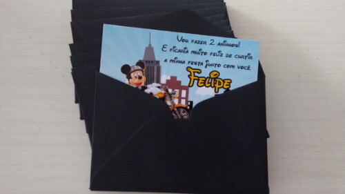 Convite mickey