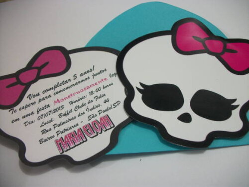 Convite monster high