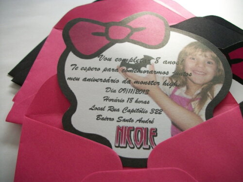 Convite Monster High