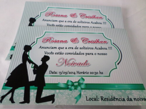 Convite noivado