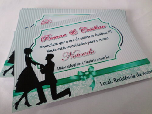 Convite noivado