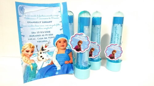Convite Personalizado no Tubet Frozen