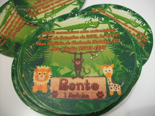 Convites para cantil Safari