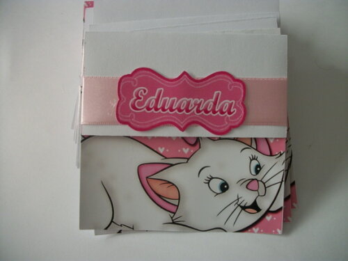 Convites Personalizados Gata Marie