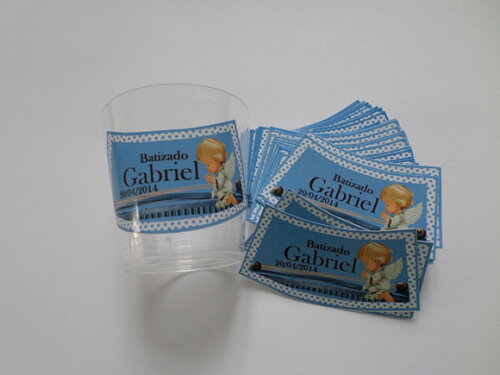 Copinho de Brigadeiro Personalizado Batizado