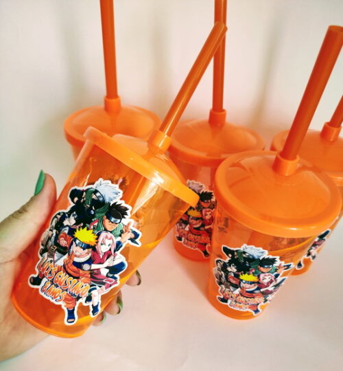 Copo Twister Personalizado Naruto