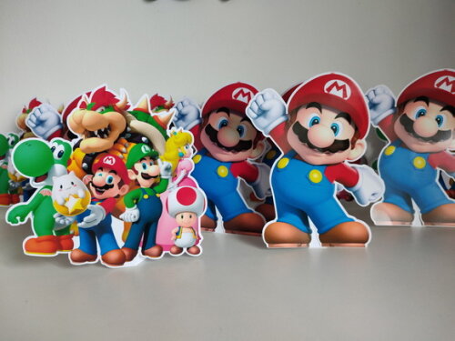Display de Mesa Personalizado Super Mario