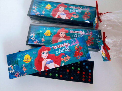 Dominó Personalizado Pequena Sereia