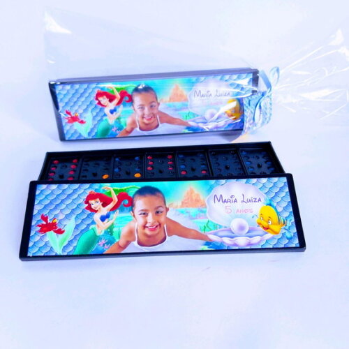 Dominó Personalizado Pequena Sereia