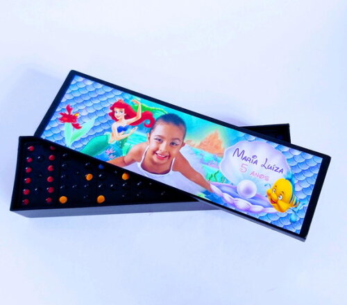 Dominó Personalizado Pequena Sereia
