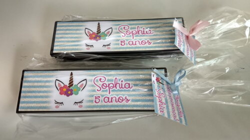 Dominó Personalizado Unicornio