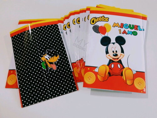 Embalagem para Salgadinho do Mickey