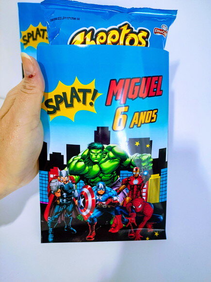 Embalagem para Salgadinho Personalizada