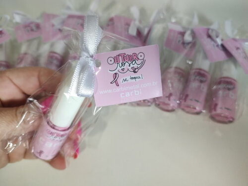 Esmalte Personalizado Outubro Rosa