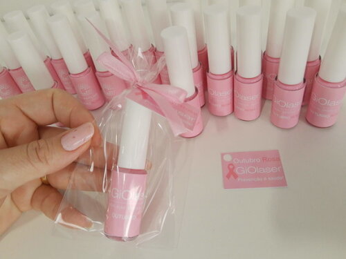 Esmalte Personalizado Outubro Rosa