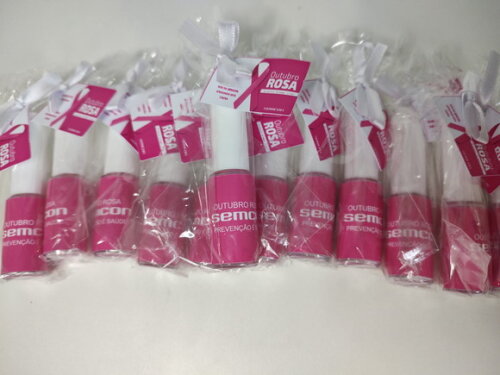 Esmalte Personalizado Outubro Rosa